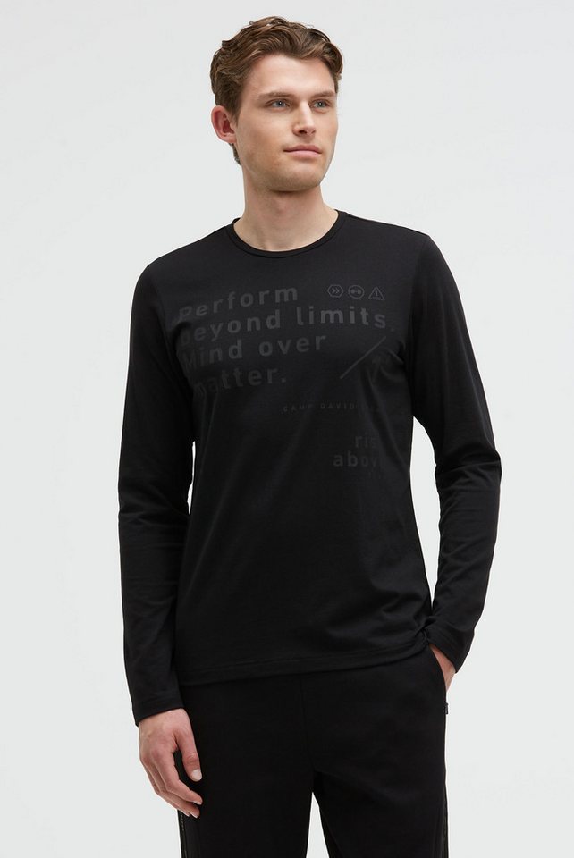 CAMP DAVID Rundhalsshirt mit Baumwolle von CAMP DAVID