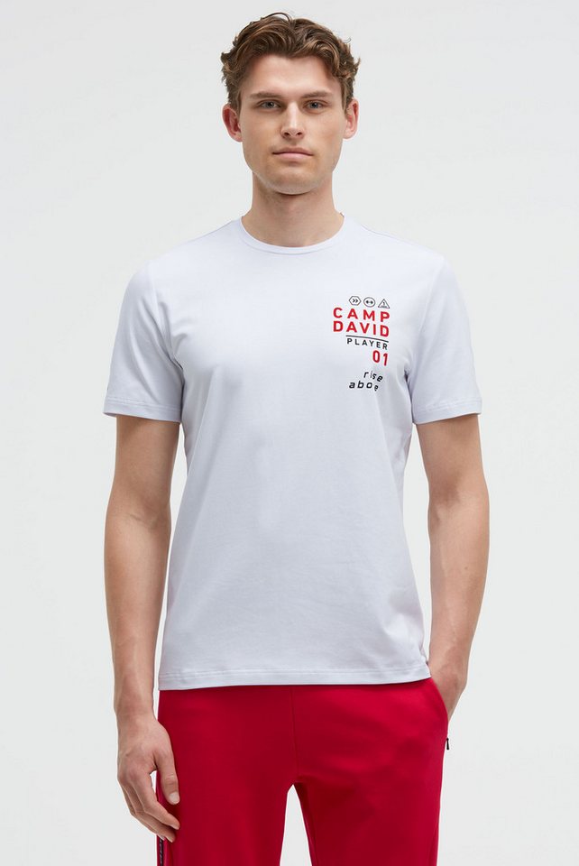 CAMP DAVID Rundhalsshirt mit Baumwolle von CAMP DAVID