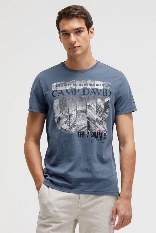 CAMP DAVID Rundhalsshirt mit Necktape von CAMP DAVID