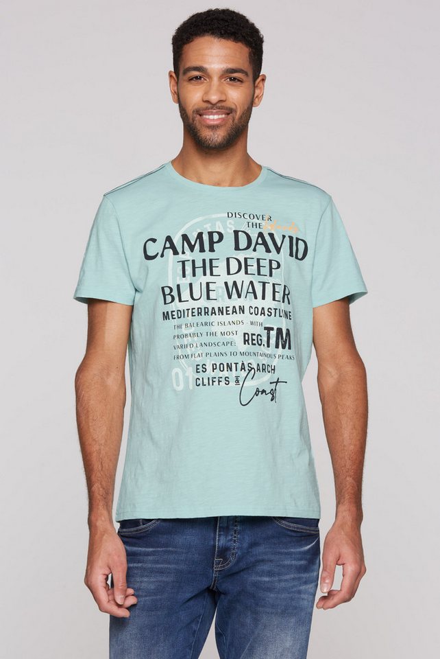 CAMP DAVID Rundhalsshirt mit Necktape von CAMP DAVID