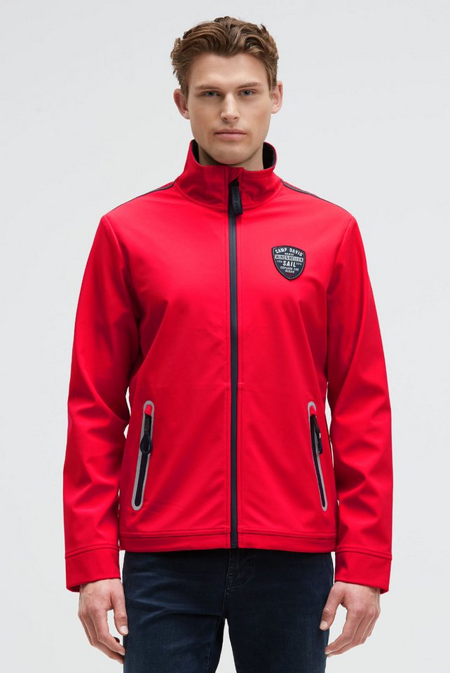 CAMP DAVID Softshelljacke mit verstellbarem Gummizug im Saum CAMP DAVID Softshelljacke mit verstellbarem Gummizug im Saum von CAMP DAVID