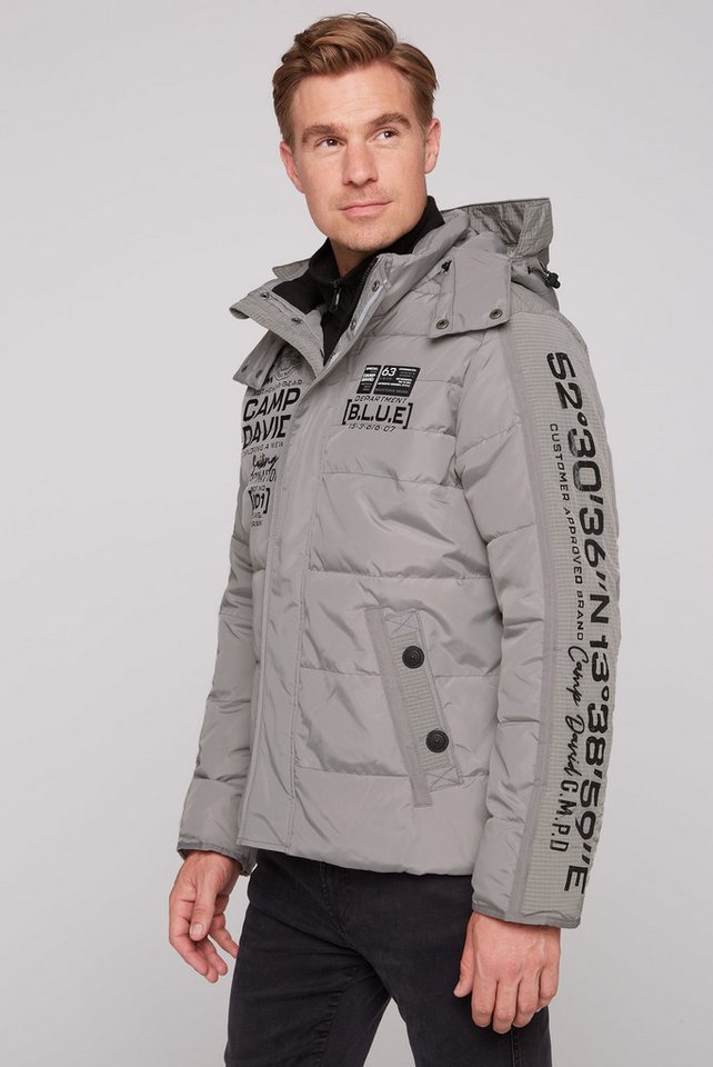 CAMP DAVID Steppjacke mit Kapuze und Rippstop-Details CAMP DAVID Steppjacke mit Kapuze und Rippstop-Details von CAMP DAVID