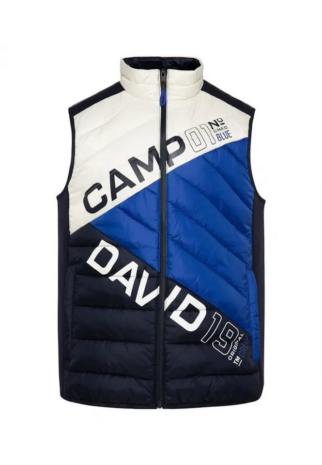 CAMP DAVID Steppweste Weste Steppweste (1-tlg) von CAMP DAVID