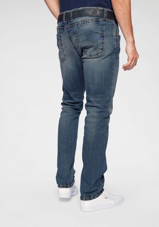CAMP DAVID Straight-Jeans NI:CO:R611 mit markanten Steppnähten von CAMP DAVID