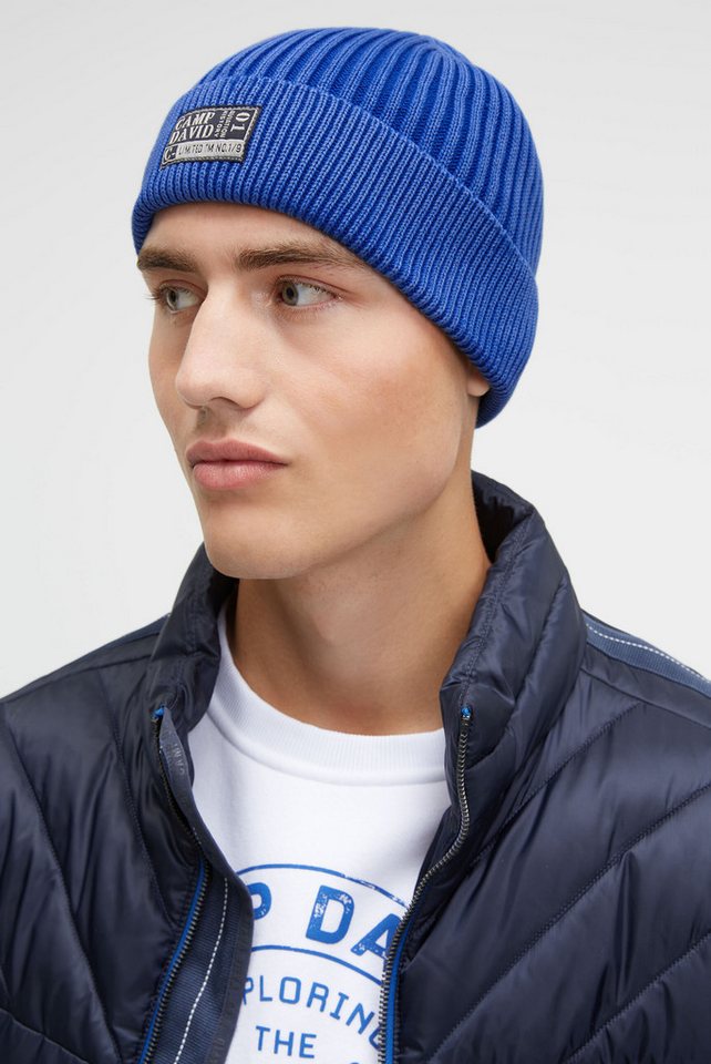 CAMP DAVID Strickmütze aus Baumwolle von CAMP DAVID