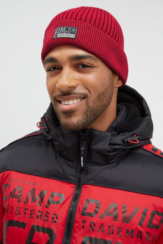 CAMP DAVID Strickmütze aus Baumwolle von CAMP DAVID