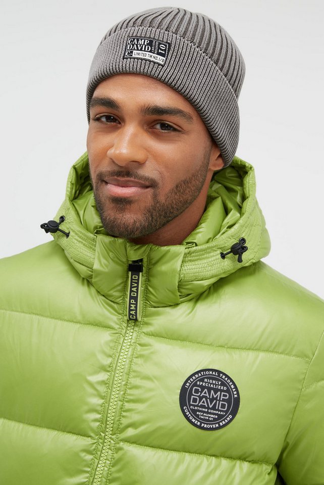 CAMP DAVID Strickmütze aus Baumwolle von CAMP DAVID