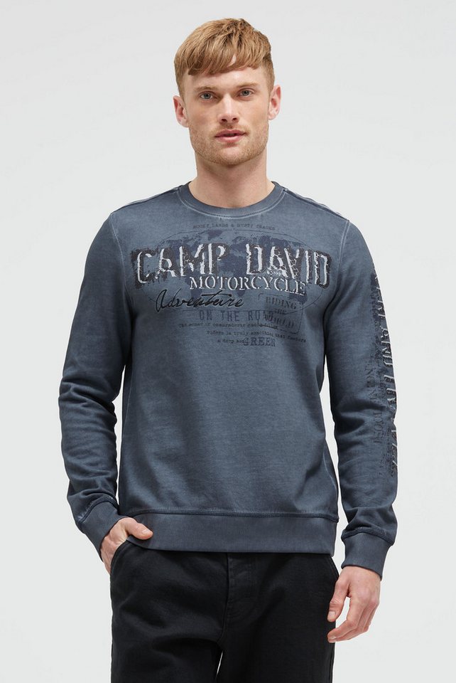 CAMP DAVID Sweater aus Baumwolle von CAMP DAVID