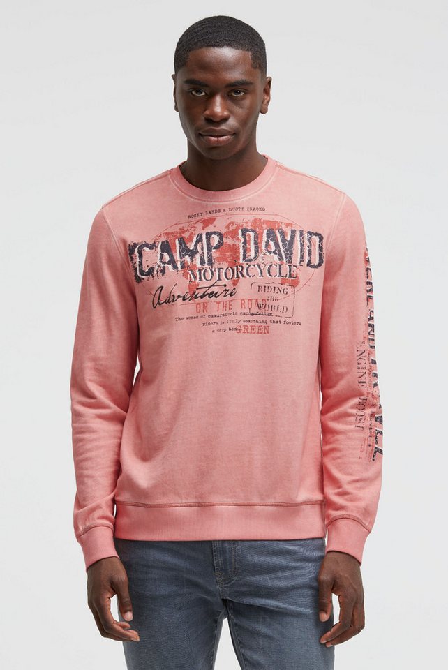 CAMP DAVID Sweater aus Baumwolle von CAMP DAVID
