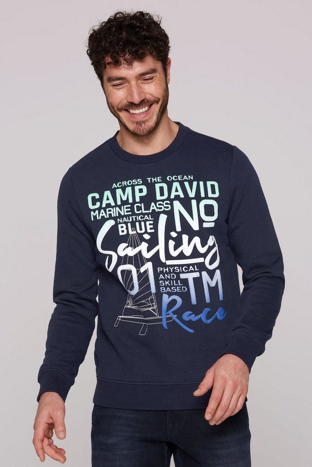 CAMP DAVID Sweater mit weicher Innenseite von CAMP DAVID