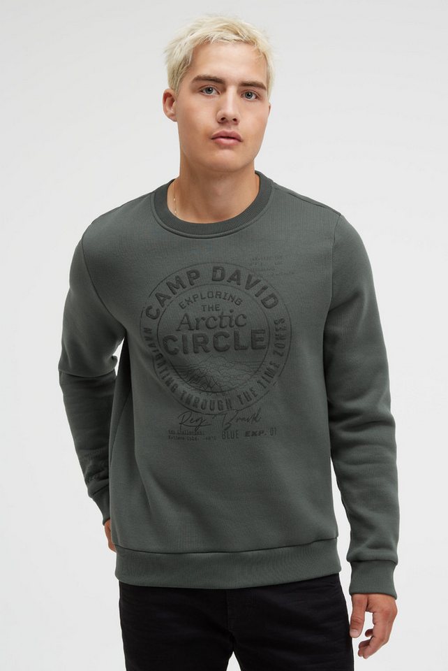 CAMP DAVID Sweater mit weicher Innenseite von CAMP DAVID