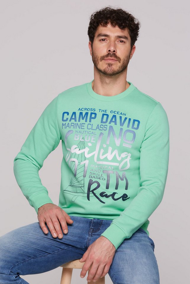 CAMP DAVID Sweater mit weicher Innenseite von CAMP DAVID