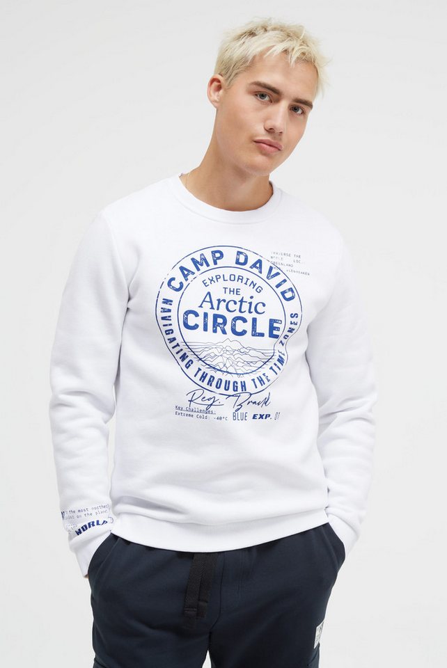 CAMP DAVID Sweater mit weicher Innenseite von CAMP DAVID