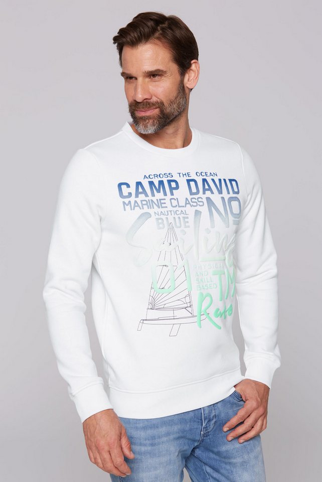 CAMP DAVID Sweater mit weicher Innenseite CAMP DAVID Sweater mit weicher Innenseite von CAMP DAVID