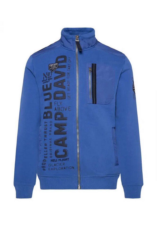 CAMP DAVID Sweatjacke Jacke HELI FLIGHT Sweatjacke (1-tlg) von CAMP DAVID