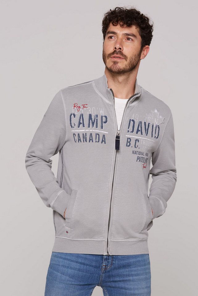 CAMP DAVID Sweatjacke mit Stehkragen von CAMP DAVID