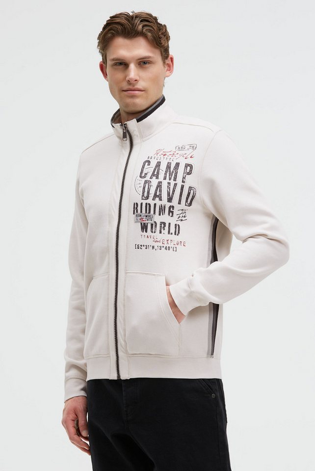 CAMP DAVID Sweatjacke mit Stehkragen von CAMP DAVID