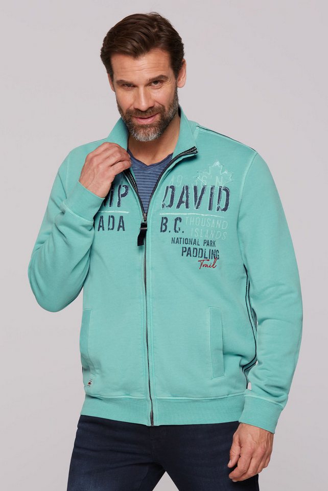 CAMP DAVID Sweatjacke mit Stehkragen von CAMP DAVID