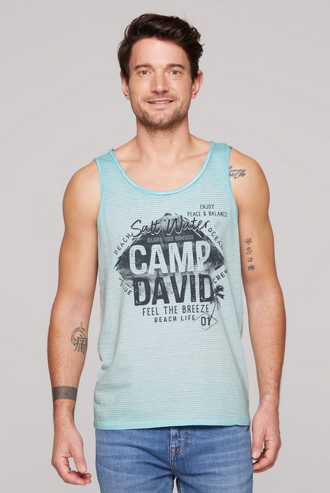 CAMP DAVID Tanktop mit Oil-Dyed-Färbung von CAMP DAVID