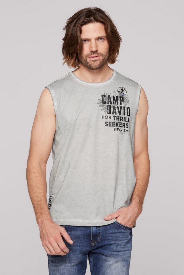 CAMP DAVID Tanktop mit Oil-Dyed-Färbung CAMP DAVID Tanktop mit Oil-Dyed-Färbung von CAMP DAVID