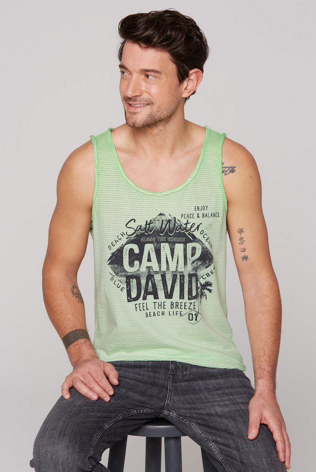 CAMP DAVID Tanktop mit Oil-Dyed-Färbung von CAMP DAVID