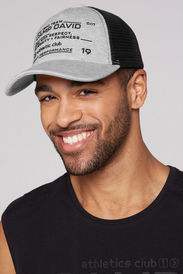 CAMP DAVID Trucker Cap mit Netzeinsatz hinten von CAMP DAVID