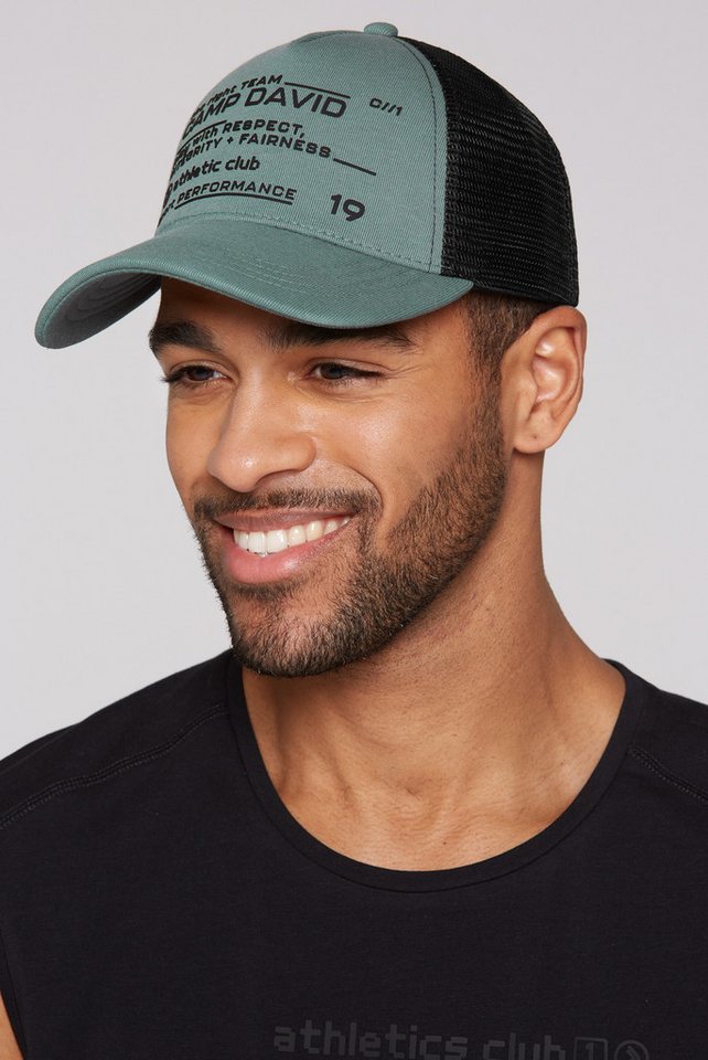 CAMP DAVID Trucker Cap mit Netzeinsatz hinten von CAMP DAVID