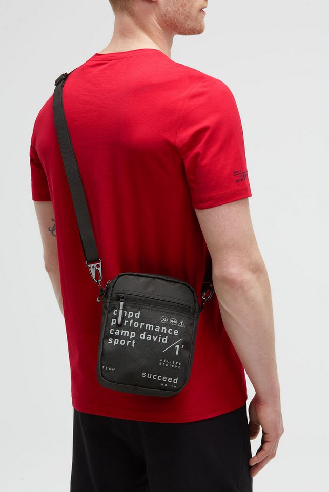 CAMP DAVID Umhängetasche, mit reflektierendem Label Print von CAMP DAVID