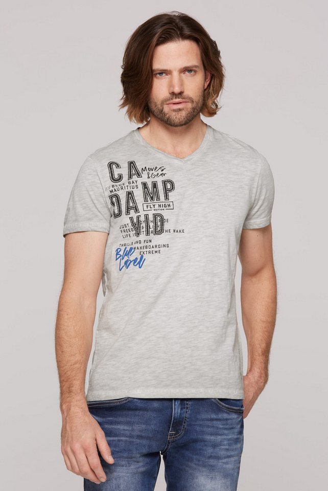 CAMP DAVID V-Shirt aus Baumwolle CAMP DAVID V-Shirt aus Baumwolle von CAMP DAVID