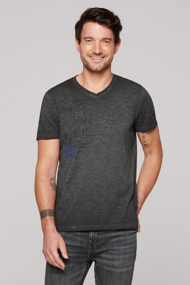 CAMP DAVID V-Shirt aus Baumwolle CAMP DAVID V-Shirt aus Baumwolle von CAMP DAVID