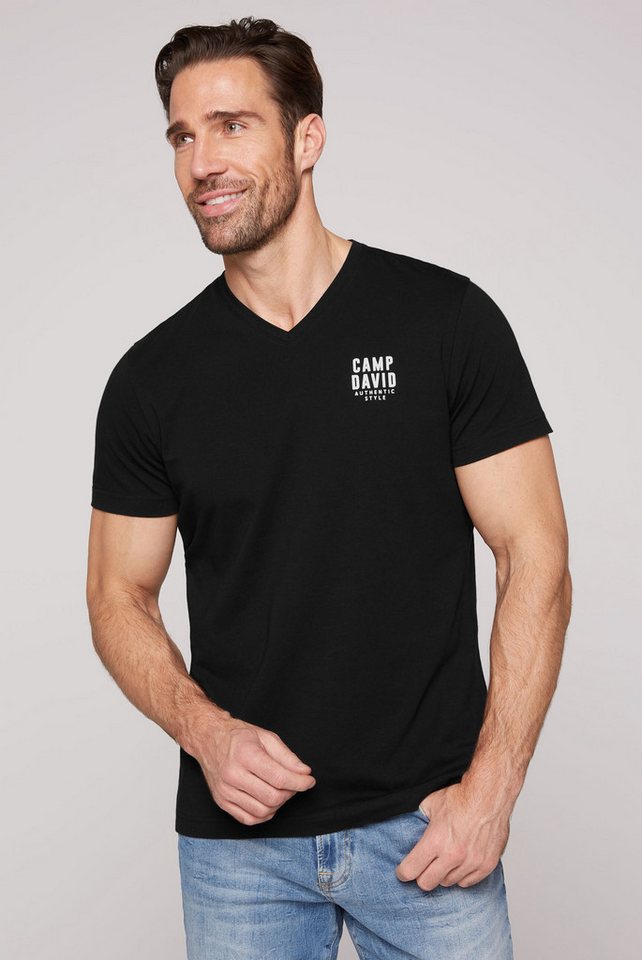CAMP DAVID V-Shirt mit Elasthan-Anteil CAMP DAVID V-Shirt mit Elasthan-Anteil von CAMP DAVID