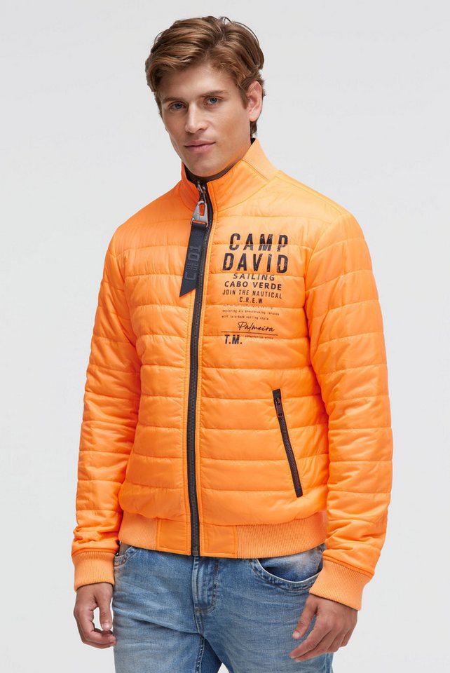 CAMP DAVID Wendejacke mit Rippbündchen im Ärmel von CAMP DAVID