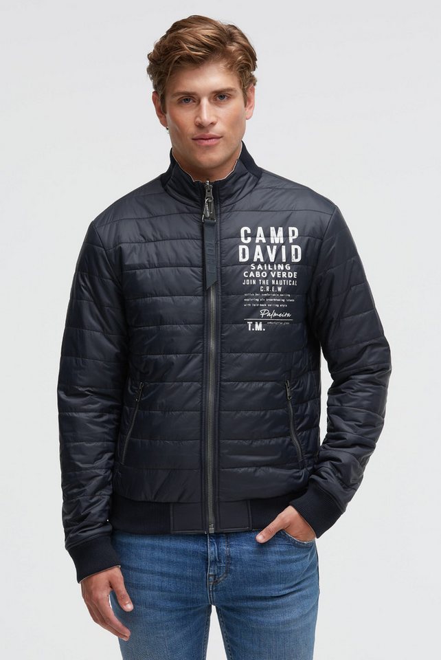 CAMP DAVID Wendejacke mit Rippbündchen im Ärmel von CAMP DAVID
