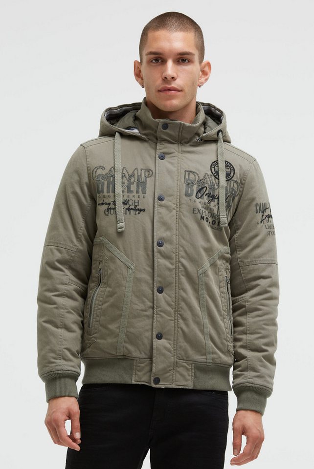 CAMP DAVID Winterjacke mit Stehkragen & Kapuze von CAMP DAVID