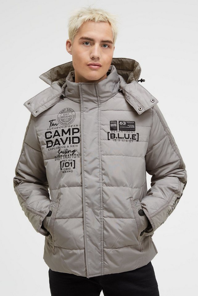 CAMP DAVID Winterjacke mit abtrennbarer Kapuze von CAMP DAVID