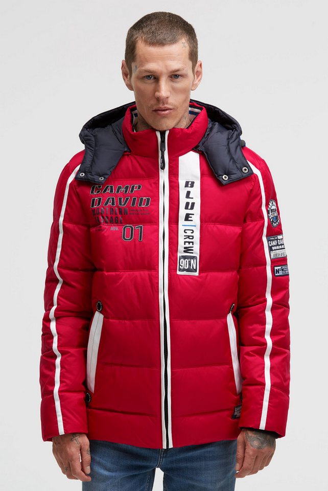 CAMP DAVID Winterjacke mit abtrennbarer Kapuze von CAMP DAVID