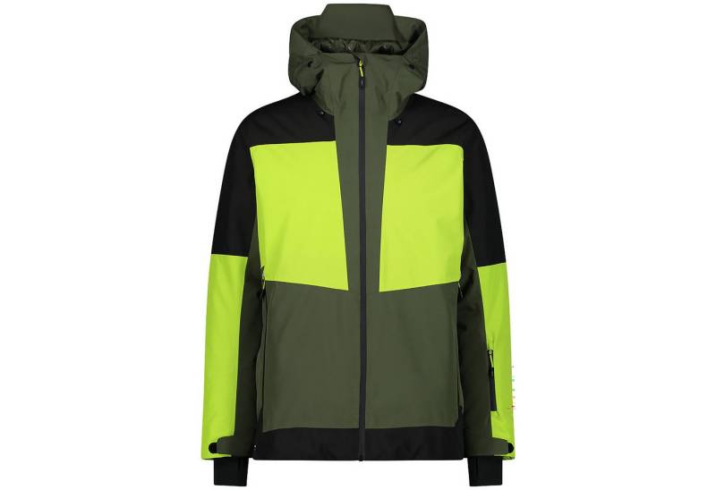 CAMPAGNOLO 3-in-1-Funktionsjacke Jacke M JACKET FIX HOOD PL PONGEE JACQUARD+TPU von CAMPAGNOLO