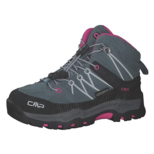 Campagnolo Unisex Kinder Børn Rigel Mid Vandring Sko Wp Wanderschuh, Mineralisches Grün Violett, 35 EU von CMP