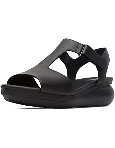 Camper Damen Balloon T-Spangen Sandalen, Schwarz (Black 1), 40 EU von Camper