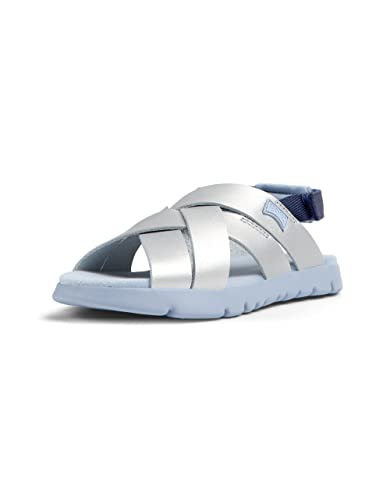 Camper Oruga K800430 Flat Sandal, Grau 012, 25 EU von Camper