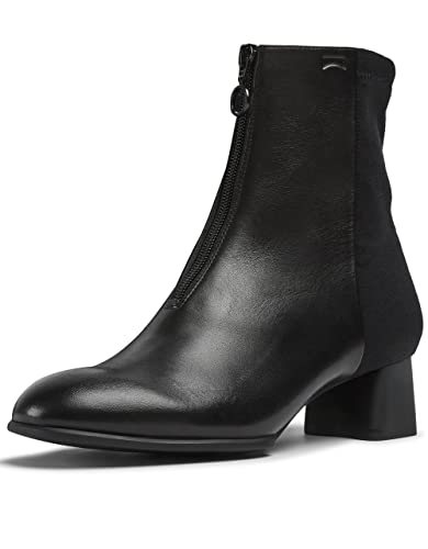 Camper Damen Katie K400312 Mid Calf Boot, Schwarz 001, 39 EU von Camper