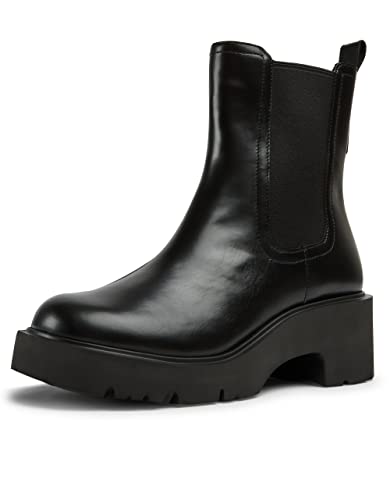 Camper Damen Milah K400575 Chelsea Boot, Schwarz 001, 38 EU von Camper