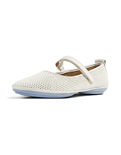 Camper Damen Right Nina K201402 Ballet Flat, Weiß 003, 35 EU von Camper