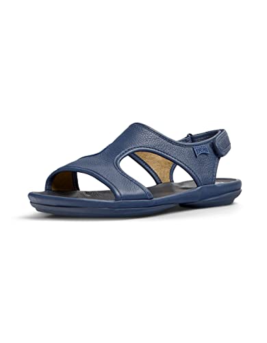 Camper Damen Right Nina K201514 Flat Sandal, Blau 004, 35 EU von Camper