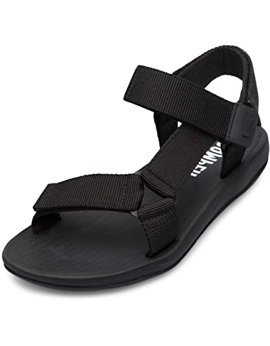 Camper Herren Match K100539 T-Spangen Sandalen, Schwarz 001, 40 EU von Camper