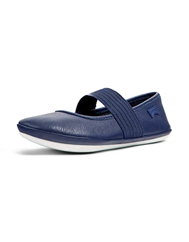 Camper Jungen Mädchen Right Kids 80025 Ballet Flat, Blau 146, 26 EU von Camper