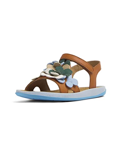 CAMPER Mädchen Bicho Kids Tws Twins-k800531 Flat Sandal, Mehrfarben, 36 EU von Camper