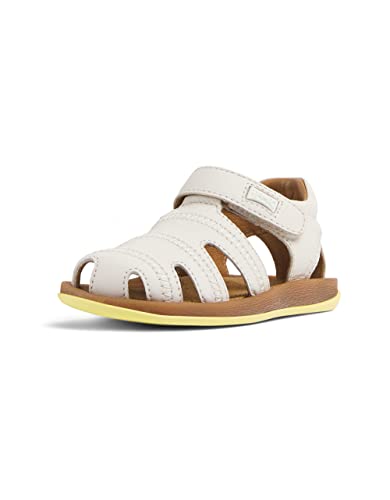 Camper Unisex Baby Bicho 80372 T-Strap Sandal, Weiß 070, 23 EU von Camper