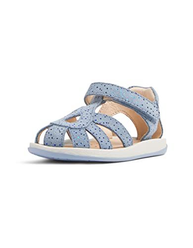 Camper Baby-Mädchen Bicho K800363 Flat Sandal, Blau 010, 24 EU von Camper