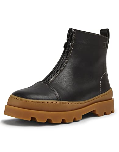 CAMPER Mädchen Brutus Kids Unisex Mid Calf Boot, Schwarz, 35 EU von Camper